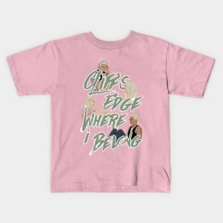 cliff's edge Kids T-Shirt